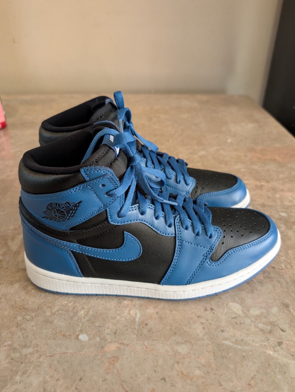 Nike Air Jordan 1 Retro High OG (2021)Dark Marina Black#555088-404 Men Size 10.5